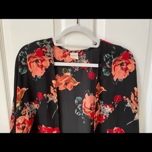 Floral kimono